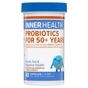 Inner Health Probiotics for 50+ Years 40 Capsules