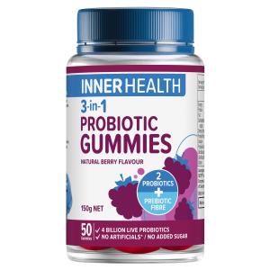 Inner Health 3-in-1 Probiotic Gummies