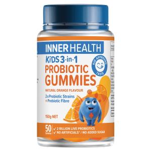 Inner Health Kids 3-in-1 Probiotic Gummies